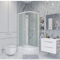 Душевая кабина Niagara Promo P100/80/26L/MT/BK 100x80x195 - Превью изображения №4 — Интернет-магазин Time-Shop