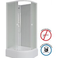 Душевая кабина Niagara Promo P100/80/26L/MT/BK 100x80x195 - Превью изображения №3 — Интернет-магазин Time-Shop