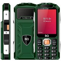 Кнопочный телефон BQ BQ-2817 Tank Quattro Power (зеленый) - Превью изображения №3 — Интернет-магазин Time-Shop