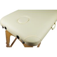 Массажный стол Atlas Sport складной 2-с деревянный 70 см (бежевый) - Превью изображения №4 — Интернет-магазин Time-Shop