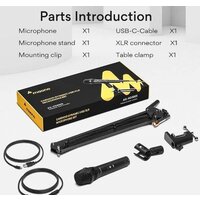 Проводной микрофон Maono AU-HD300S - Превью изображения №6 — Интернет-магазин Time-Shop
