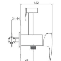 Гигиенический душ Gappo G7207-6 - Превью изображения №2 — Интернет-магазин Time-Shop