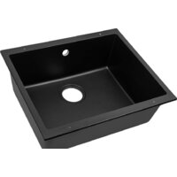 Кухонная мойка ZorG Subline 50 (черный оникс) - Превью изображения №2 — Интернет-магазин Time-Shop