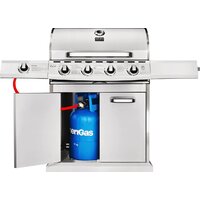 Газовый гриль для дачи Koler Relish v4 (серебристый) - Превью изображения №2 — Интернет-магазин Time-Shop