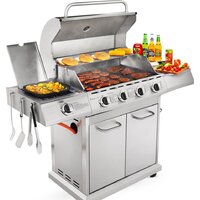 Газовый гриль для дачи Koler Relish v4 (серебристый) - Превью изображения №20 — Интернет-магазин Time-Shop