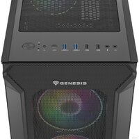 Корпус Genesis Irid 505 V2 ARGB Black NPC-1518 - Превью изображения №2 — Интернет-магазин Time-Shop