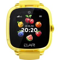Детские умные часы Elari KidPhone Fresh 4G (желтый) - Превью изображения №3 — Интернет-магазин Time-Shop