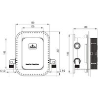 Душевая система  Deante N01M - Превью изображения №3 — Интернет-магазин Time-Shop