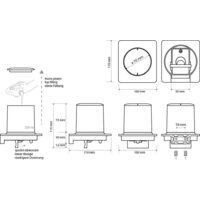 Аксессуары для ванной и туалета Bemeta Organic 167109260 (200мл, черный матовый) - Превью изображения №2 — Интернет-магазин Time-Shop