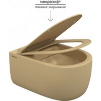 Унитаз подвесной Berges Wasserhaus Ego XL Rimless 083211 (с сиденьем) - Превью изображения №4 — Интернет-магазин Time-Shop