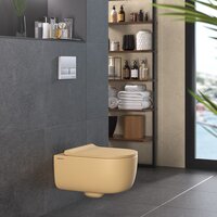 Унитаз подвесной Berges Wasserhaus Ego XL Rimless 083211 (с сиденьем) - Превью изображения №2 — Интернет-магазин Time-Shop