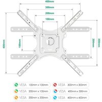Кронштейн для телевизора Onkron M4 (белый) - Превью изображения №4 — Интернет-магазин Time-Shop