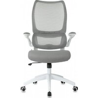 Офисное кресло Бюрократ Sigma WH 1 (серый) - Превью изображения №2 — Интернет-магазин Time-Shop