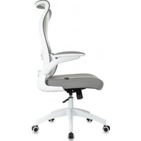 Офисное кресло Бюрократ Sigma WH 1 (серый) - Превью изображения №4 — Интернет-магазин Time-Shop