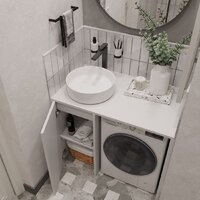  ЗОВ Тумба под умывальник Стамбул Премиум 120 S120LWP0LWPWMD - Превью изображения №3 — Интернет-магазин Time-Shop