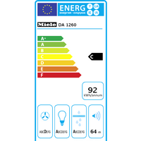 Кухонная вытяжка Miele DA 1260 (нержавеющая сталь) - Превью изображения №4 — Интернет-магазин Time-Shop