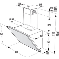 Кухонная вытяжка Gorenje WHI643ORAW - Превью изображения №3 — Интернет-магазин Time-Shop