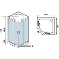 Душевая кабина WeltWasser WW500 Werra 1001 - Превью изображения №13 — Интернет-магазин Time-Shop