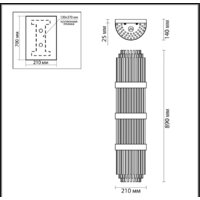 Бра Odeon Light Hall 4854/4W - Превью изображения №2 — Интернет-магазин Time-Shop