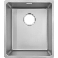 Кухонная мойка GranFest Metal нержавеющая сталь AISI 304 GF-4046 серебро - Превью изображения №2 — Интернет-магазин Time-Shop
