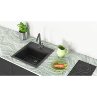 Кухонная мойка Aquasanita Tesa SQT100W (alumetallic 202) - Превью изображения №14 — Интернет-магазин Time-Shop