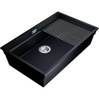 Кухонная мойка Globalo Miralio 80.1 Black/IX - Превью изображения №9 — Интернет-магазин Time-Shop