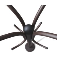 Вешалка для одежды Sheffilton SHT-CR14 963662 (коричневый муар/черный) - Превью изображения №5 — Интернет-магазин Time-Shop