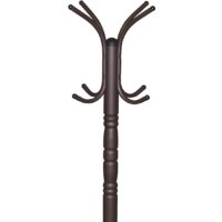 Вешалка для одежды Sheffilton SHT-CR14 963662 (коричневый муар/черный) - Превью изображения №2 — Интернет-магазин Time-Shop