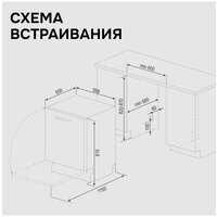 Встраиваемая посудомоечная машина Zigmund & Shtain DW 314.6 - Превью изображения №17 — Интернет-магазин Time-Shop