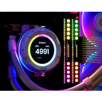 Система жидкостного охлаждения для процессора ID-Cooling SL360 White - Превью изображения №10 — Интернет-магазин Time-Shop