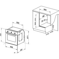 Электрический духовой шкаф Freggia OERD67AN - Превью изображения №7 — Интернет-магазин Time-Shop