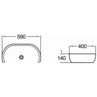 Умывальник Mexen Aleta MEX-22035966 - Превью изображения №2 — Интернет-магазин Time-Shop