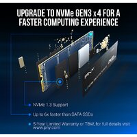 SSD PNY CS1030 500GB M280CS1030-500-RB - Превью изображения №3 — Интернет-магазин Time-Shop