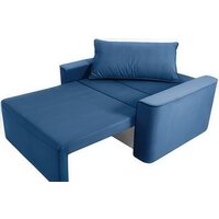 Диван Krones Клио (велюр, темно-синий) - Превью изображения №3 — Интернет-магазин Time-Shop