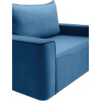 Диван Krones Клио (велюр, темно-синий) - Превью изображения №6 — Интернет-магазин Time-Shop