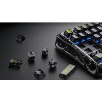 Клавиатура Gravastar Mercury K1 Lite Transparent Black (GravaStar x BSUN) - Превью изображения №9 — Интернет-магазин Time-Shop