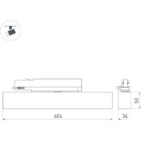 Трековый светильник Arlight Flat 033697(1) - Превью изображения №3 — Интернет-магазин Time-Shop