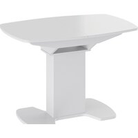 Трия Портофино СМ(ТД)-105.01.11(1) (белый глянец/стекло белое)