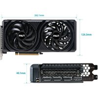 Видеокарта Palit GeForce RTX 5060 Infinity 2 OC NE75060V19P1-GB2063L - Превью изображения №9 — Интернет-магазин Time-Shop