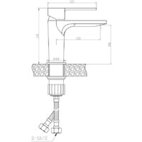 Смеситель AV Engineering AVWAW1-A274-244 - Превью изображения №2 — Интернет-магазин Time-Shop