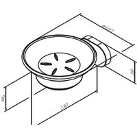 Мыльница AM.PM Sense L A7434200 - Превью изображения №2 — Интернет-магазин Time-Shop