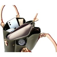 Женская сумка Bugatti Ella 49362084 (оливковый) - Превью изображения №4 — Интернет-магазин Time-Shop