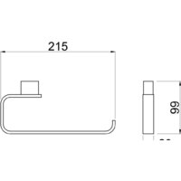 Держатель для полотенца Allen Brau Infinity 6.21010-31 - Превью изображения №2 — Интернет-магазин Time-Shop