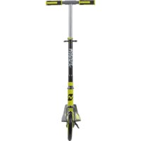 Двухколесный подростковый самокат Novatrack Polis 200P.POLIS.GN9 (черный/зеленый) - Превью изображения №3 — Интернет-магазин Time-Shop