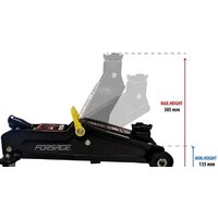 Подкатной домкрат FORSAGE F-TA82005 2т - Превью изображения №4 — Интернет-магазин Time-Shop