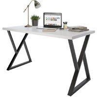 Стол Домус СП014 12.014.403.02 (белый/металл черный) - Превью изображения №2 — Интернет-магазин Time-Shop