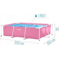 Каркасный бассейн Intex Rectangular Frame 28266 (220x150x60) - Превью изображения №9 — Интернет-магазин Time-Shop
