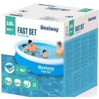 Надувной бассейн Bestway Fast Set 57456 (305х66) - Превью изображения №2 — Интернет-магазин Time-Shop