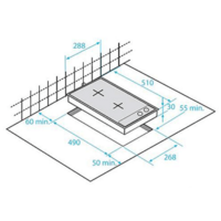 Варочная панель BEKO HDCG 32220 SX - Превью изображения №2 — Интернет-магазин Time-Shop
