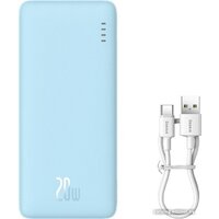Внешний аккумулятор Baseus Airpow Fast Charge Power Bank 20W 20000mAh (голубой) - Превью изображения №5 — Интернет-магазин Time-Shop